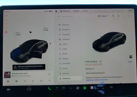 2020 Tesla Model 3 Performance Dual Motor All-Wheel Drive from USA, damaged, VIN 5YJ3E1EC9LF623548